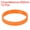 Orange, variant on Uxcell Silicone Wristbands 8 Inch Circumference 1/2 Inch Width, Blue 12 Pack