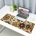 thumbnail image 6 of Flower Desk Mat,Large Gaming Keyboard Mouse Pad,Non-Slip Rubber Base Desk Pad Thick Stitched Edges Waterproof Mousepad, 6 of 6