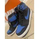 thumbnail image 1 of Ni - ke Ni - ke Air Jordan AJ1 KO High OG 638471-007 Black 638471 007 Sport Blue Retro 1, 1 of 5