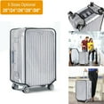 thumbnail image 3 of AFQH Travel Waterproof/Transparent Clear PVC Luggage Cover Suitcase Protector, 3 of 6