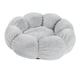 thumbnail image 1 of Cama para gatos con forma de flor, cálida cesta nido para perros, caseta para gatitos, bonita cama con capucha para interiores Gris L, 1 of 9