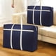 thumbnail image 4 of Fiudx Bolsa de Viaje, Organizador de Gran Capacidad, Diseño de Bolsa de Lona Portátil, Tela No Tejida, Ideal para Mudanzas y Viajes, Solución de Embalaje Versátil, Tamaño 90 X 58 X 28 Cm, 4 of 5