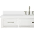 thumbnail image 2 of Ariel H061SWQRVOGRY Bristol 61" Free Standing Single Rectangular Basin Vanity Set - Grey, 2 of 7