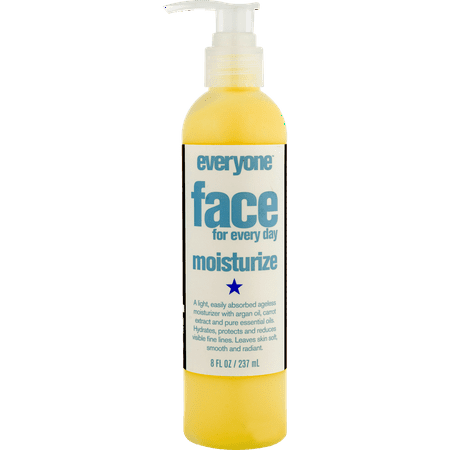 Everyone™ Face Moisturizer, Kombucha Extract and Argan Oil, 8 Fl. Oz.
