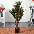 thumbnail image 3 of Nearly Natural Indoor/Outdoor 46" Artificial Yucca Tree, UV Resistant, 3 of 3