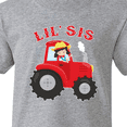 thumbnail image 4 of Inktastic Farmer Tractor Little Sis Youth T-Shirt, 4 of 5
