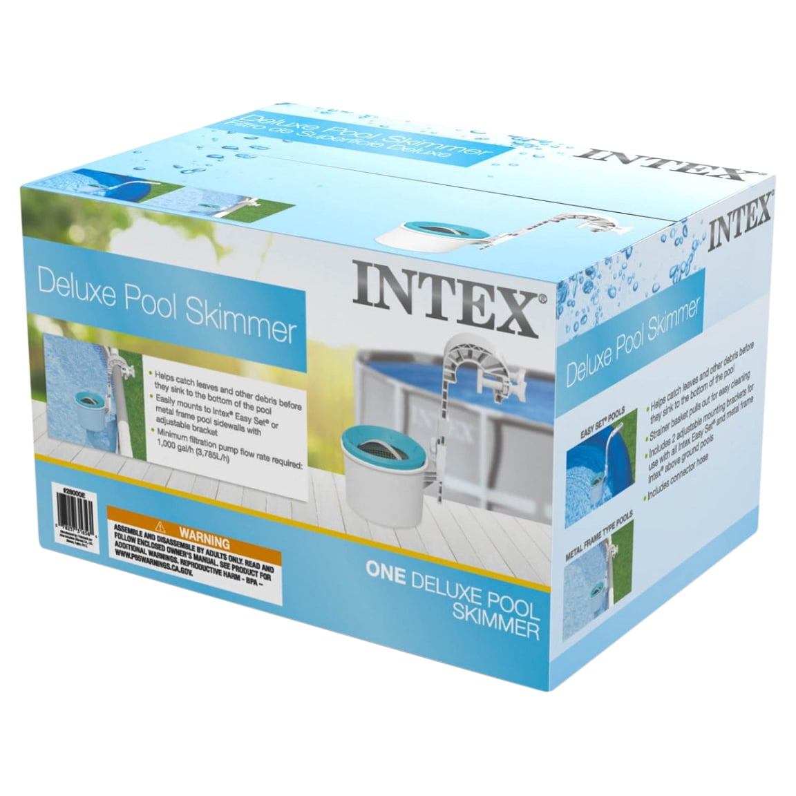 Intex Deluxe Skimmer use with above ground easy set swimming pools only