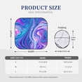 thumbnail image 3 of Fotbe Swirl Blue And Purple 2-Piece Car Windshield Sun Shade | Sun Blocker for Car Windshield | Foldable Automotive Interior Accessories for Sun Protection-Medium, 3 of 7