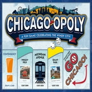 Late for the Sky Chicago-opoly Board Game