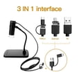 thumbnail image 4 of 1000X 3-in-1 Digital Microscope Camera - Portable Electronic Magnifier for Soldering, LED Light ,Widely Used, 4 of 7