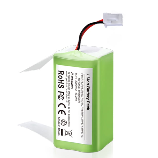 Robot Battery Rvbat950 Powerextra 3.0Ah Replace RVBAT850 Battery for Shark Ion Robot R75 ...