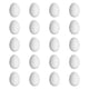 thumbnail image 2 of 20 huevos de paloma de simulación sólida, herramienta agrícola para guiar palomas de carreras blancas para la eclosión de palomas., 2 of 9