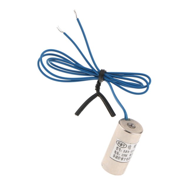 Ventosa Que Sostiene El Imán Eléctrico Que El Solenoide Electroimán 12VDC Sunnimix Solenoide de electroimán