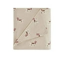 thumbnail image 3 of Woolrich 4-Piece Tan Dog Cotton Flannel Sheet Set, Twin, 3 of 10