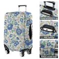 thumbnail image 5 of Pioneer Flower Floral Print Pattern Luggage Cover Fashion Suitcase Cover Baggage Covers Fit 25-28 Inch Luggage (Go Travel), 5 of 5