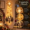 thumbnail image 3 of Bethlehem Star of Faith Lighted Nativity Wall Decor, LED Christmas Wall Hanging with Holy Family Scene and Warm Lights for Home, Fireplace and Entryway, 3 of 9
