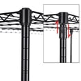 thumbnail image 5 of Topcobe Clothes Hanger Home Shelf Garment Rack, Carbon Steel, Black, 5 of 7