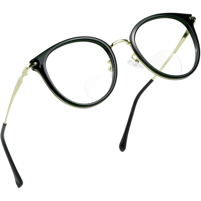 LifeArt Blue Light Blocking Computer Reading Glasses with Transparent Lens for Women/Men