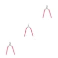thumbnail image 3 of Minnieouse Manicura Uña Toenail Cuticle Nipper Tijeras Dead Skin Remover Clippers Tool Antideslizante Acero inoxidable Cuidado Rosa Type1 NO1, 3 of 6