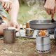thumbnail image 3 of Mini horno al aire libre, estufa plegable de acero inoxidable, barbacoa portátil para acampar, 3 of 8