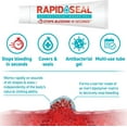 Liquid Care RapidSeal First Aid Gel Stops Bleeding, For Minor Cuts