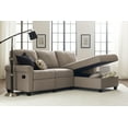 thumbnail image 2 of Serta Copenhagen Reclining Sectional with Right Storage Chaise - Beige, 2 of 9