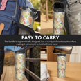 thumbnail image 7 of Modern 30oz Handheld Travel Tumbler with Handle – Double Wall Stainless Steel Insulated Cup, Flip Straw Lid, Leak-Proof & BPA-Free for Hot and Cold Drinks – Durable Coffee & Juice Mug White, 7 of 7