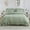 Sage Green, variant on Ruffled Duvet Cover Twin/Queen/King Size, 3 Pieces Soft Washed Microfiber Duvet Cover Set, Shabby Chic Home Bedding Duvet Covers with Button Closure