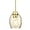 Amber Glass Striped, Gold, variant on Gold Pendant Light, 1-Light Pendant Lights Kitchen Island with Striped Amber Glass Shade, Modern Hanging Light Fixtures for Entryway Dining Room, AD-22299-1P-OR