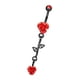 thumbnail image 5 of Anillo de Ombligo Yuyangstore 14G con Barra Para Piercing de Ombligo Joyería Para Halloween y Navidad, 5 of 8