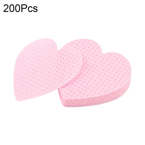 200 Count Nail Polish Remover Pads, Gentle & Effective Lint-Free Cotton Swabs for Manicure, Pedicure & Eyelash Glue Bottle Cleaning, Portable for Travel & Home Use