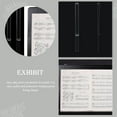 thumbnail image 6 of Guichaokj 5 Pairs Acrylic Music Stand Clips for Piano Sheet Music Page Holders, and Practical Model PJ1226, 6 of 6