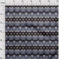 thumbnail image 2 of Tissu de Coton Imprimé Ikat Tourbillon 1 Yard 56 Inch Wide, 2 of 4