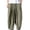 G352 Green, variant on Angala Mens Casual Pants Elastic Waist Culottes Pants Solid Loose Handsome Fashion Casual Mens Summer Trousers Size L Black