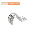 thumbnail image 4 of Unique Bargains 25Pack 13/16 Inch Rigid Pipe Straps One Hole Straps Stainless Steel Pipe Clamp, 4 of 5