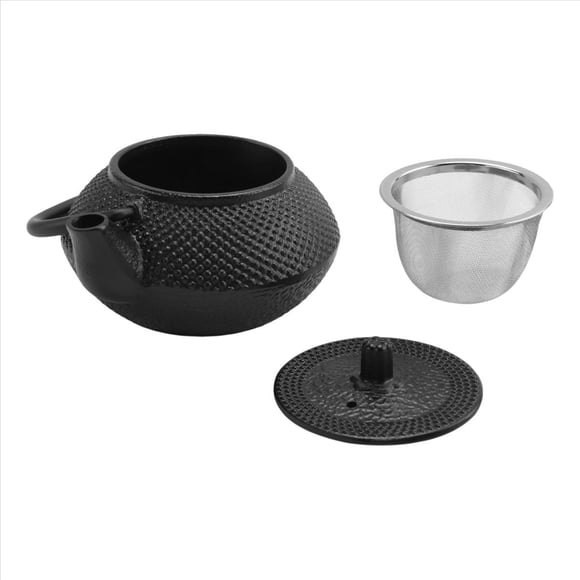 Tetera de Hierro con Infusor de Acero Inoxidable, Tetera de Hierro JaponéS Fundido, Tetera Oolong Tea Puer, Tetera de 300ML