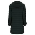 thumbnail image 3 of Women's Cutter & Buck  Black Kansas City Chiefs Mission Ridge Repreve Eco Insulated Long Full-Zip Puffer Jacket, 3 of 3