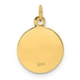 thumbnail image 4 of Diamond2Deal 14K Yellow Gold Saint Martha Medal Pendant for Women (L- 0.75 in, W- 0.48 in), 4 of 4