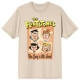 thumbnail image 6 of The Flintstones Gang's All Here Women's Natural Graphic Tee-XL, 6 of 7