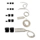 thumbnail image 3 of Kit de manguito de manguera trenzada de acero inoxidable 8092 para radiador de línea de combustible de vacío de aluminio Negro, 3 of 9