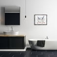 thumbnail image 3 of Stupell Industries Egrets in Nautical Bathtub Animals & Insects Painting Gray Floater Framed Art Print Wall Art, 21 x 17, 3 of 10