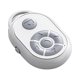 thumbnail image 1 of Página del teléfono que gira el obturador de la cámara Selfie Controller compatible con Bluetooth (blanco), 1 of 2