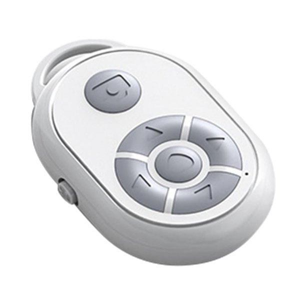 Página del teléfono que gira el obturador de la cámara Selfie Controller compatible con Bluetooth (blanco)