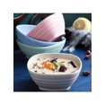 thumbnail image 1 of 1/4pcs Reusable Wheat Straw Fiber Soup Bowl, Unbreakable For Snacks, Desserts, Noodles, Rice, Fruits, Lightweight Tableware For Kids And Adults, 1 of 5