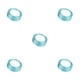 thumbnail image 2 of Inteprter Cinta de papel de regalo Ropa hecha a mano Suministro de accesorios para manualidades DIY Ancho Cintas de poliéster Tienda de Navidad Azul 177 Type2 NO2 Inteprter CBP274182, 2 of 5