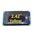 thumbnail image 1 of Methold Módulo OLED Pantallas LCD Pantalla de 4 pines 7 pines Módulos de visualización con iluminación automática Pantallas de pantalla LED Electrónica Amarillo 4 pines, 1 of 6