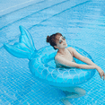 thumbnail image 1 of Boya de natación con cola de sirena grande, boya salvavidas para adultos, fila flotante, sillón reclinable superior flotante, 1 of 4