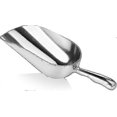 thumbnail image 1 of Cast Aluminum Round Bottom Bar Ice Flour Utility Scoop, Silver 10, 1 of 5