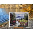 thumbnail image 3 of Mountain Railway K-205 Merejka Counted Cross-Stitch Kit, 3 of 5
