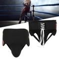 thumbnail image 4 of Boxeo Muay Thai Jockstraps Hombres Ingle Guard Karate Taekwondo Ingle ProtectionRed NikouMX Deportes, 4 of 8